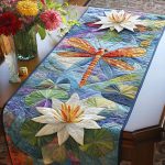 Nature Dance Quilted Table Runner