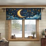 Nebula Wonders Quilted Valance