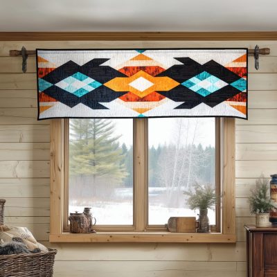Nomadic Spirit Quilted Valance