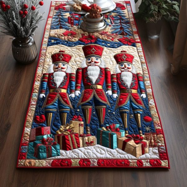 Nutcracker Dreams Quilted Table Runner