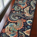 Paisley Elegance Quilted Table Runner