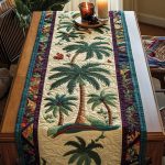 Paradise Path Quilted Table Runner