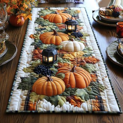 Patch Perfect Quilted Table Runner