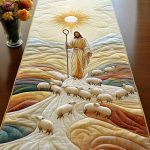 Path Of Light Quilted Table Runner