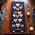 Patriotic Parade Quilted Table Runner