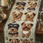 Paw Paradise Quilted Table Runner