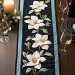 Petal Path Quilted Table Runner