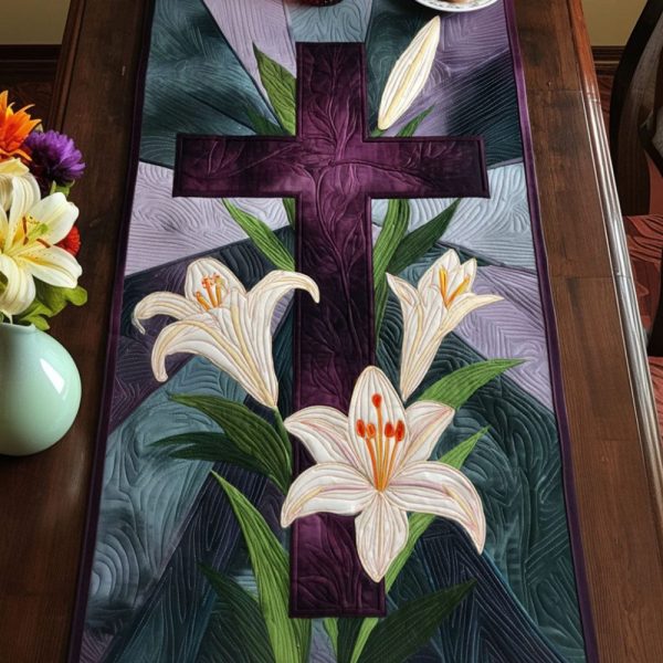 Promise Of Glory Quilted Table Runner