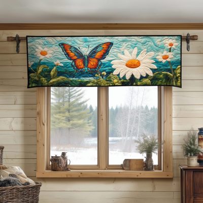 Radiant Flight Quilted Valance