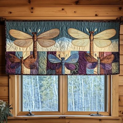 Radiant Glow Quilted Valance