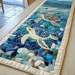 Reef Wanderer Quilted Table Runner