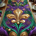 Revelry Royale Quilted Table Runner