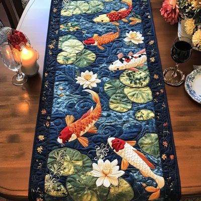 River Dance Quilted Table Runner