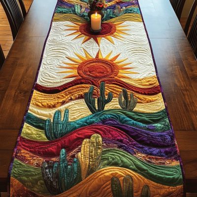 Rustic Trails Quilted Table Runner