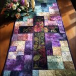 Sacred Bloom Quilted Table Runner