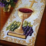 Sacred Light Quilted Table Runner