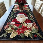 Santa Cheer Quilted Table Runner