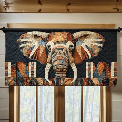 Savanna Majesty Quilted Valance