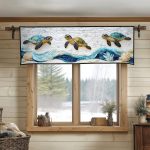 Seagrass Sanctuary Quilted Valance