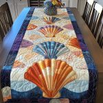 Shoreline Glow Quilted Table Runner
