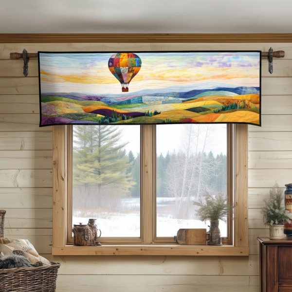 Sky Wanderer Quilted Valance