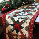 Snowflake Wishes Quilted Table Runner