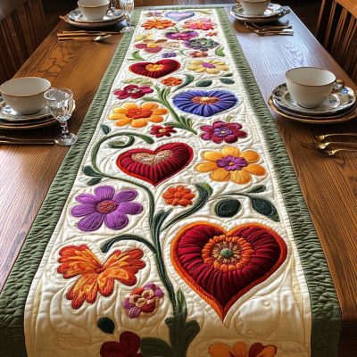 Soft Union Quilted Table Runner