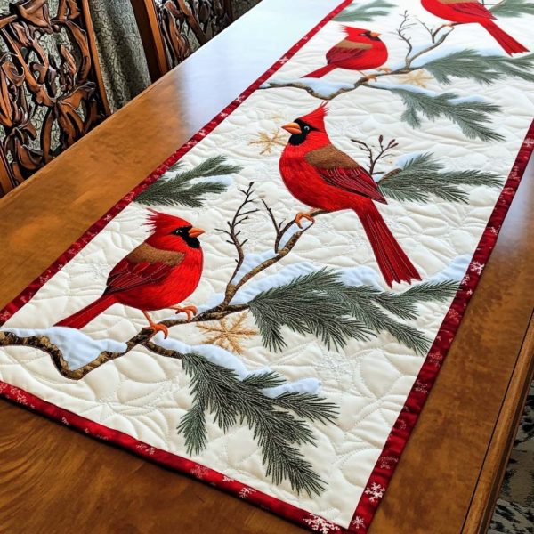Solstice Serenade Quilted Table Runner