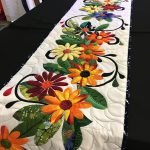 Springtime Floral Quilted Table Runner