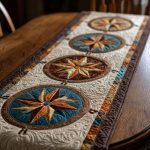 Starbound Trails Quilted Table Runner