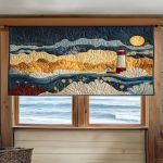 Storm And Shine Quilted Valance