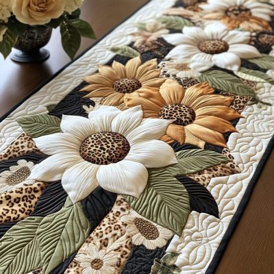 Summer Glow Quilted Table Runner