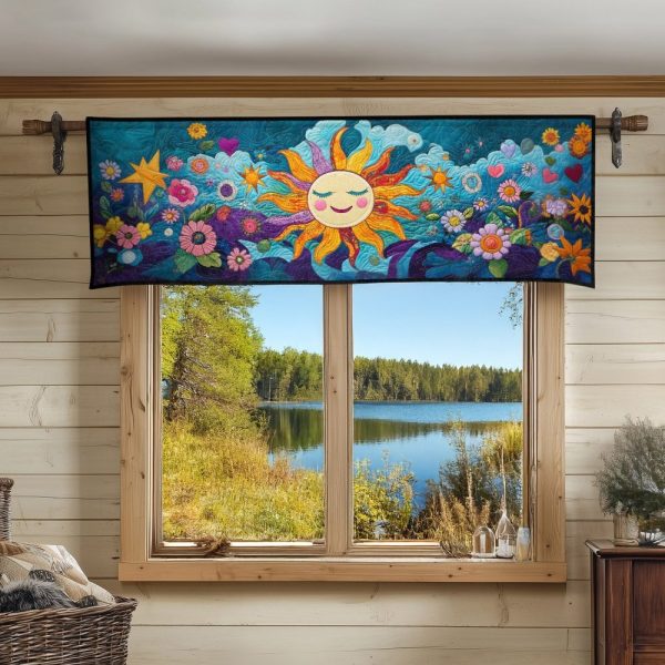 Sunbeam Dreams Quilted Valance
