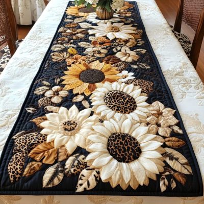Sunlit Garden Quilted Table Runner