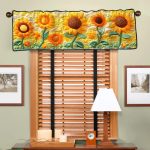 Sunlit Whispers Quilted Valance