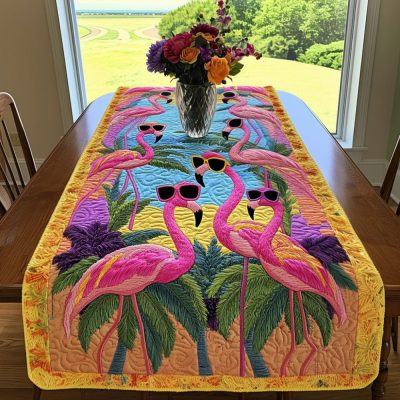 Sunny Vibes Quilted Table Runner