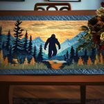 Sunset Stalker Quilted Table Runner