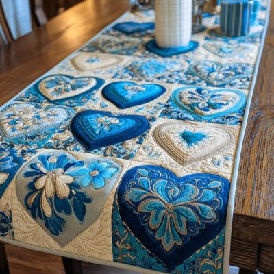Sweet Petals Quilted Table Runner
