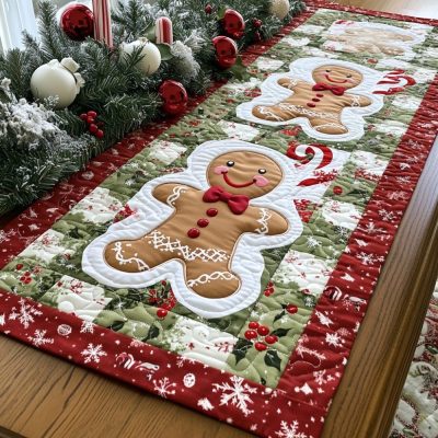 Sweet Spice Delight Quilted Table Runner