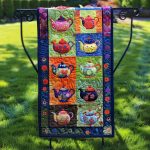 Teapot Tales Quilted Table Runner