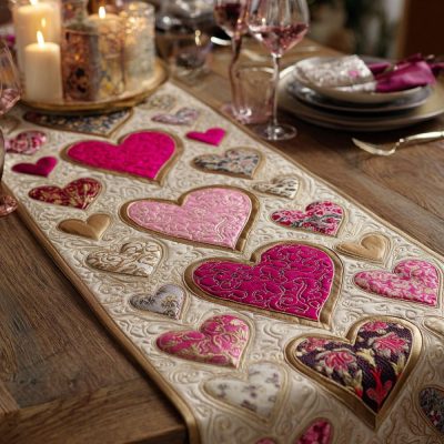 Tender Touch Quilted Table Runner