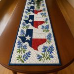 Texas Pride Quilted Table Runner