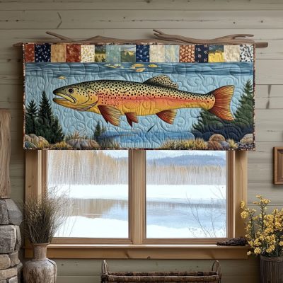 The Perfect Cast Quilted Valance
