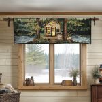 The Rustic Lodge Quilted Valance