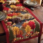Timber Trails Quilted Table Runner
