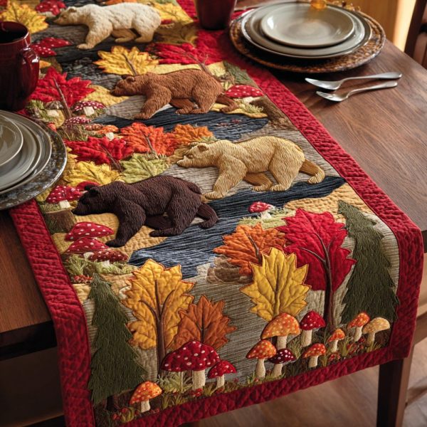 Timber Trails Quilted Table Runner