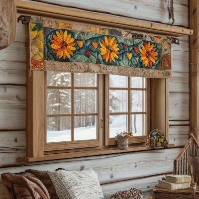 Timeless Love Valance Quilted Valance