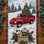 Tree Farm Adventure Quilted Table Runner