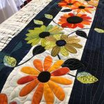 Tropical Twilight Quilted Table Runner