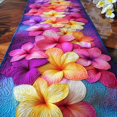 Tropical Vibes Quilted Table Runner